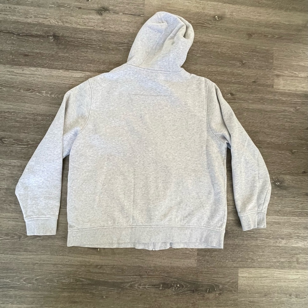 Lacoste Light Gray Zip-Up Sweatshirt - Picture 5 of 5